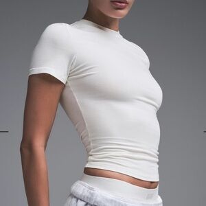 Classic White Short Sleeve Women's Tee